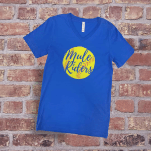 SS - Royal Softball V-Neck
